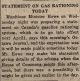 War Efforts - gas rationing