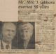 Gibbons, John F. & Mary Jane nee Briscoe celebrate 58th Anniversary