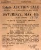 Lebarron, Edna estate auction