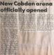 CHx-Cobden Arena opens