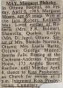 May, Margaret Blakely MOORE death