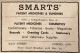 Smarts\' Patent Medicines & Sundries advertisement