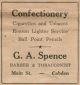 Spence, Graham A. barbershop advertisement