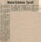 Tyrell, Mabel Edelene nee Watchorn obituary