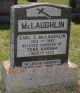 Gravestone-McLaughlin, Earl C. & Tena nee Hansma