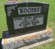 Gravestone-Rogers, Frank & Ethel Pearl Dunfield 