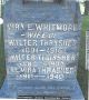 Gravestone-Thrasher, James Walter & Vira Whitmore; dau Almira