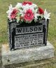 Gravestone-Wilson, Russell & Florence nee Clark