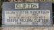 Gravestone-Clifton, Gordon William & Lillian Robertson nee Burton
