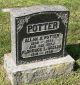 Gravestone-Potter, Allen and Florence Goslin