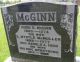 Gravestone-McGinn, Hugh & Myrtle nee McMullen
son Harold McGinn and Ida Mae nee Armstrong