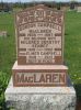 Gravestone-MacLaren, Campbell & Mildred nee Kenney
Son Elmer MacLaren