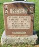 Gravestone-Peever, Wilfred & Margaret nee Leeck