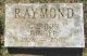 Gravestone-Raymond, Gordon 'Ginger'