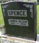 Gravestone-Spence, James Allen