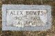 Gravestone-Bowes, Alexander