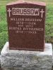 Gravestone-Brussow, William & Bertha nee Dittburner
