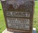 Gravestone-Gilchrist children: Robert Russell & Cecil 