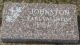Gravestone-JOHNSTON, Earl Valentine