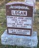 Gravestone-Logan, Stanley John & Lillian Alice Hynes
