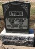 Gravestone-Lyons, David T. & Sarah Isabel Crozier