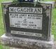 Gravestone-McGaghran, William James & Mary Edna Agnew