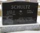 Gravestone-Schultz, Lloyd D. & Ethel I. nee Craven