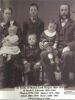 Family Photograph of Thomas Little Burgess and his spouse Sarah E. Edwards with children Thomas, Robert, Albert & Henry; c1886