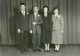 Jack MCLAREN & Janice Orr wedding; attendants Ellard Ross & Edna Bennett