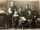 Children of John Duffy and Amelia Clarke Bk row - Frank Gleason -English orphan Home Boy Joe Duffy, John Duffy, Mable (Duffy) Rice, Helena (Duffy) Donnelly, Marjorie (Duffy) Adams sitting in front. Aloysius Duffy not born yet.